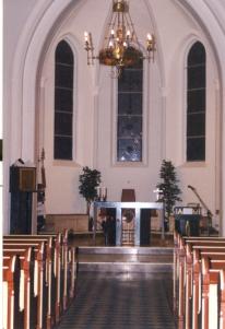 Wygląd kościoła w roku 1998